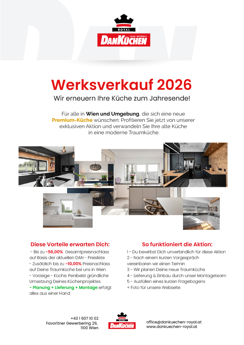Dan Kuechen Angebot des monat -DAN Küchen